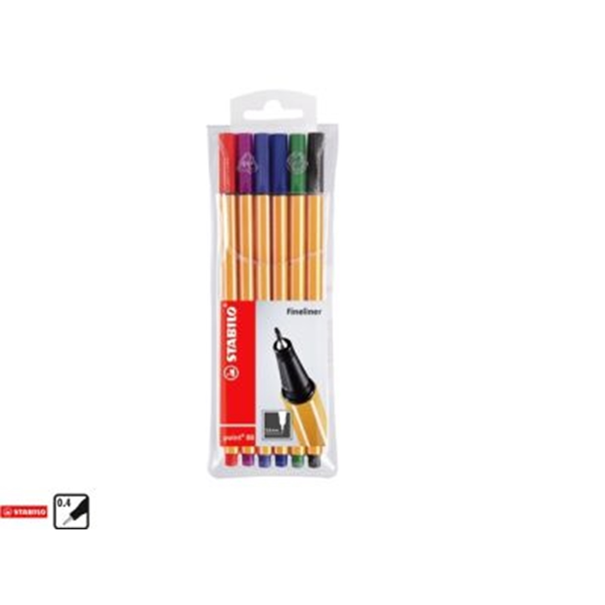 Stabilo pen kalem 68/89 toprak kahverengi