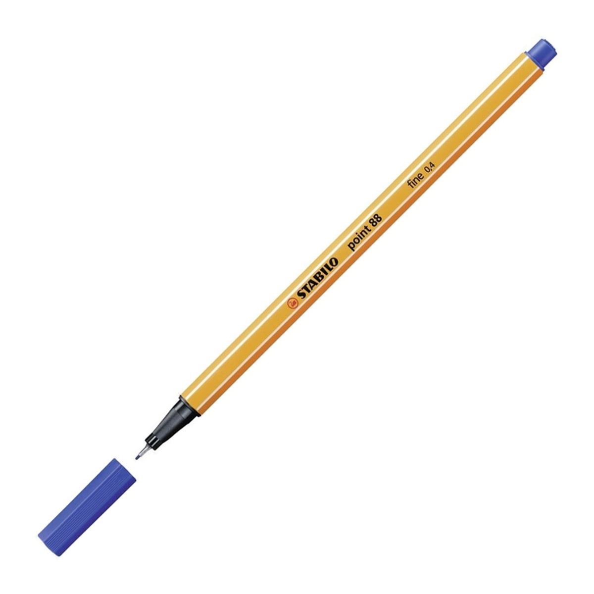 Stabilo Point 0.5 kalem 88/98 mavi siyah