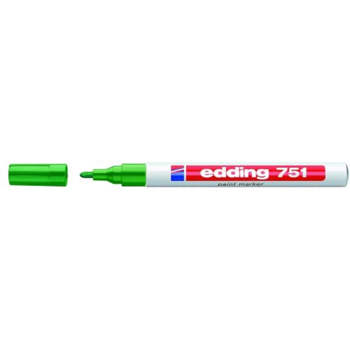 Edding e-751 boya markör kalem yeşil 1-2 mm