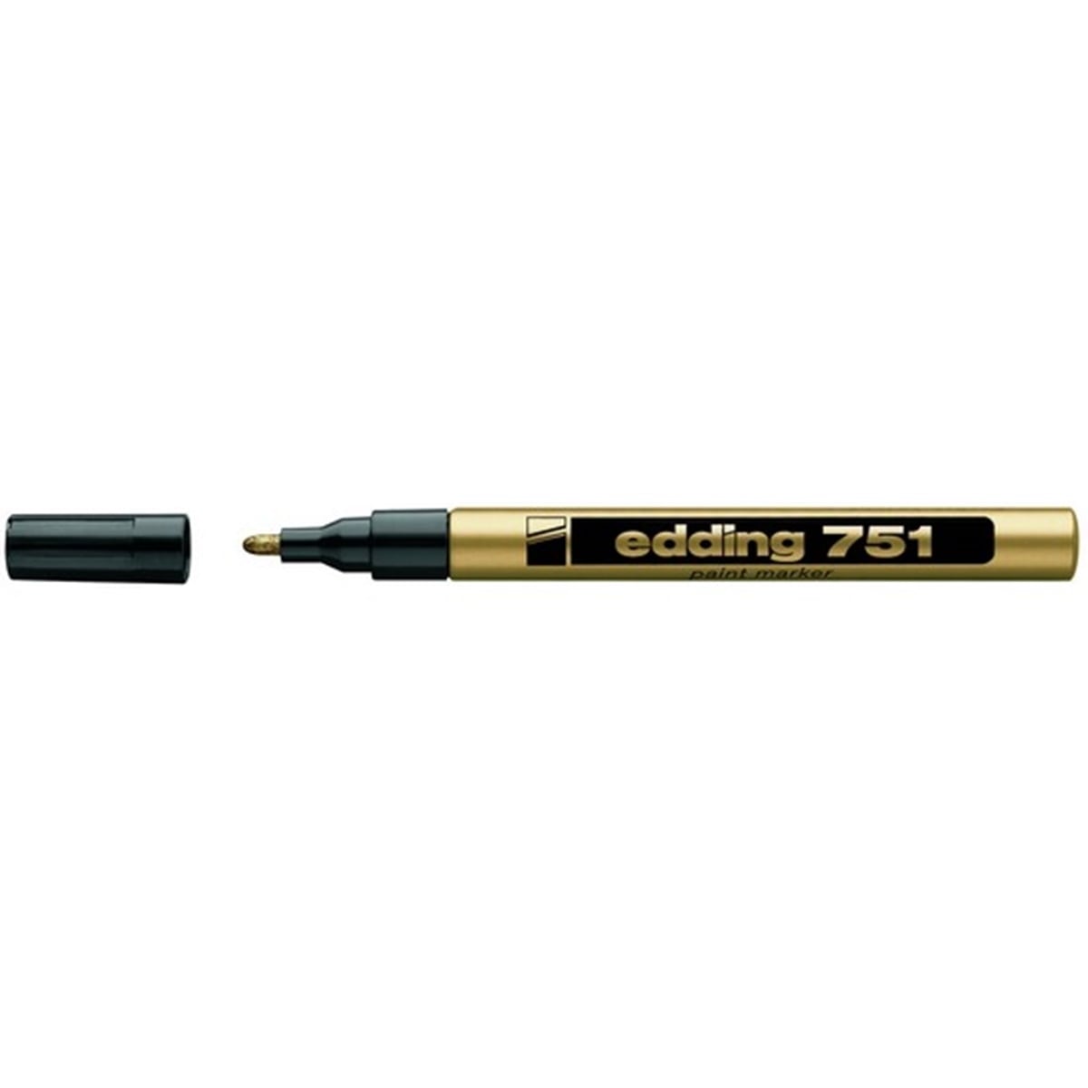 Edding e-751 boya markör altın 1-2 mm