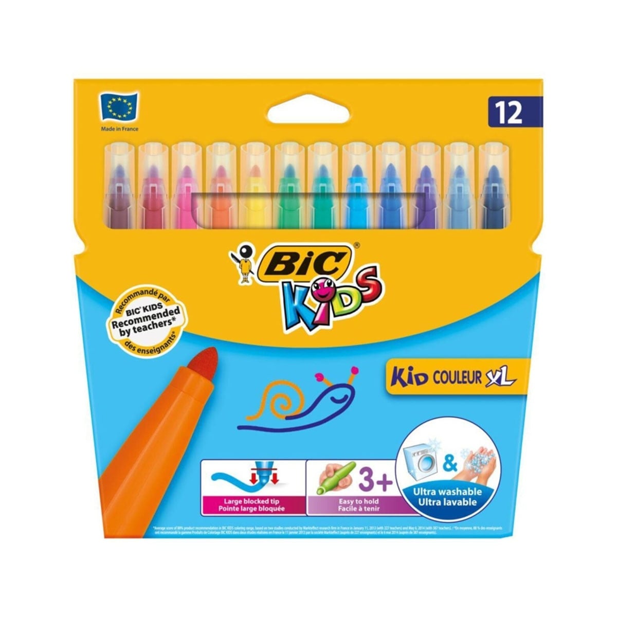 Bic keçeli kalem kids couleur 12 renk xl 8289662