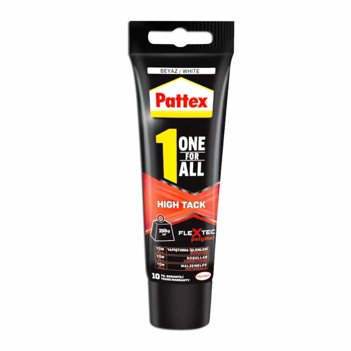 Pattex Güçlü Yapıştırıcı 350 kg Taşır 142gr Tüp OneForAll HighTack 2423644