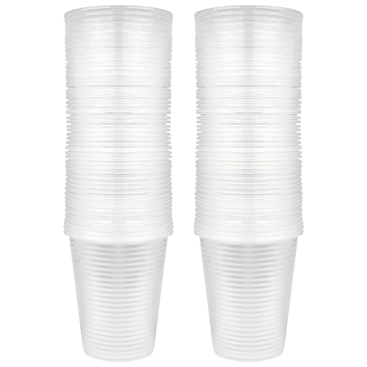 Teknik Plastik Ekonomik Pet Bardak Şeffaf 7 Oz 180 cc 100 Adet
