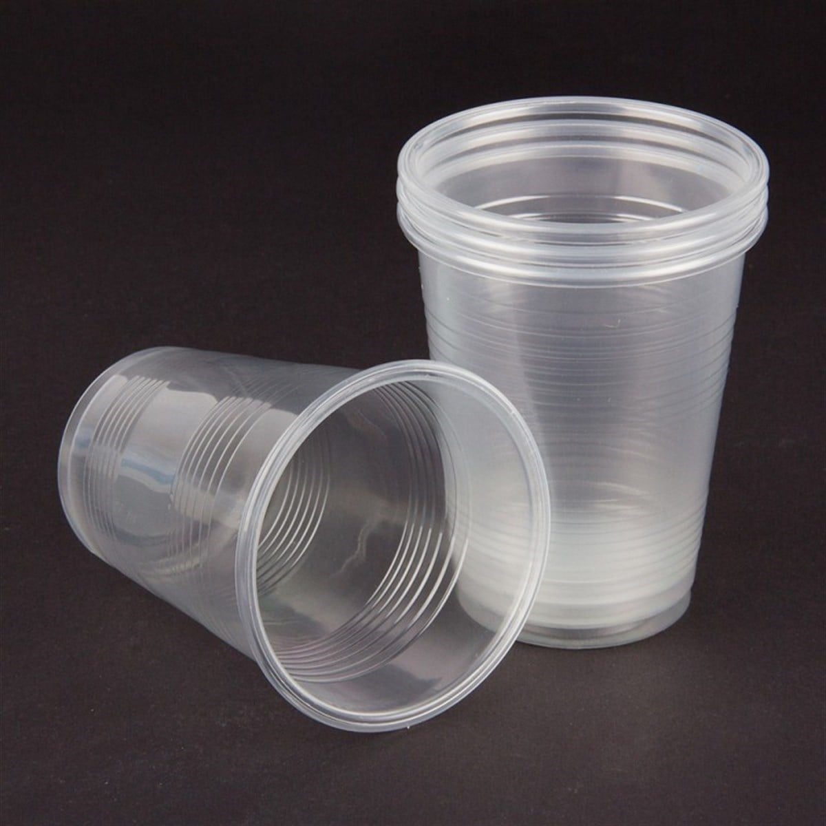 Teknik Plastik Ekonomik Pet Bardak Şeffaf 7 Oz 180 cc 100 Adet