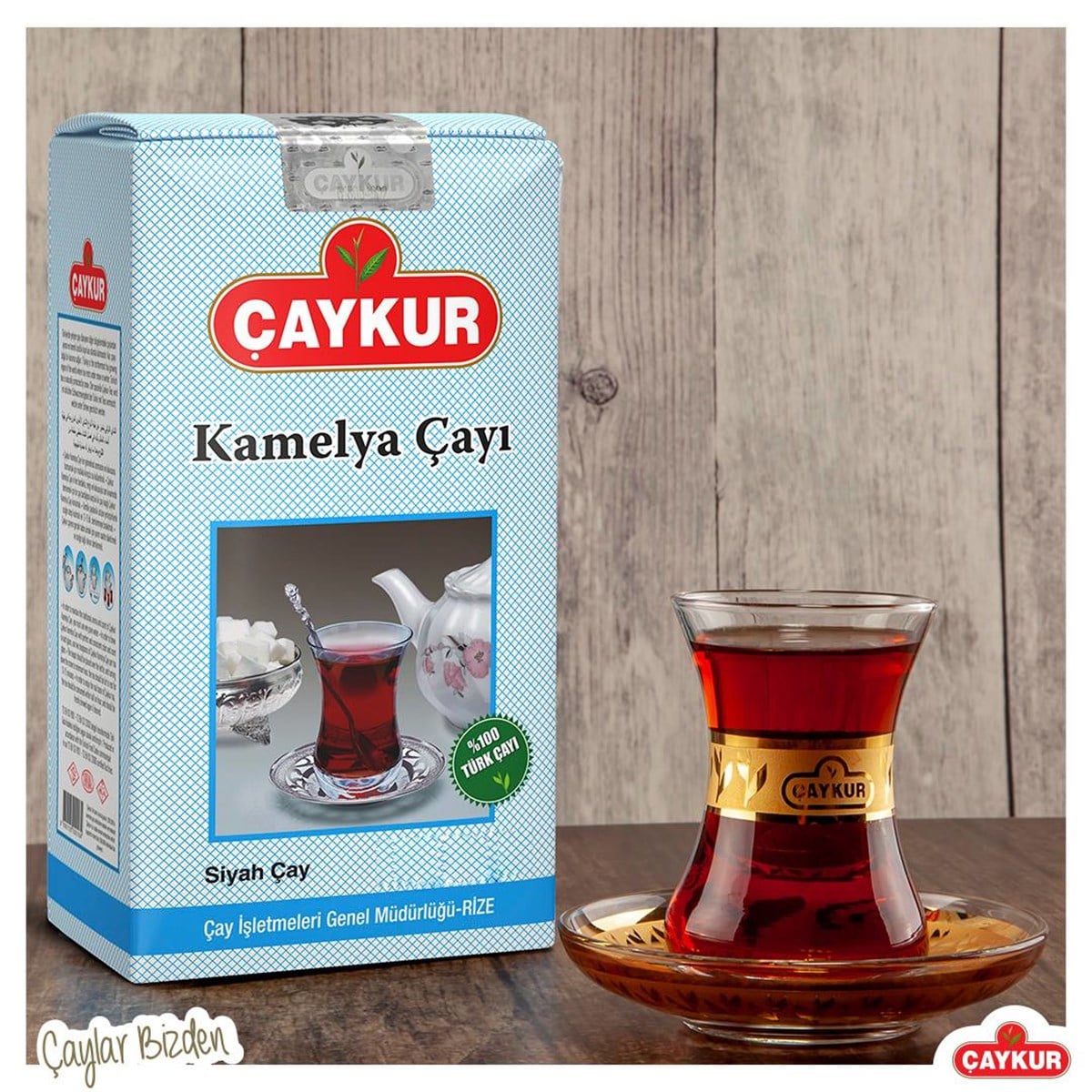 Çaykur Kamelya Siyah Dökme Çay 1 Kg