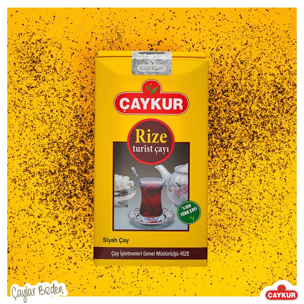 Çaykur Rize Turist Çayı Dökme Siyah Çay 1 Kg