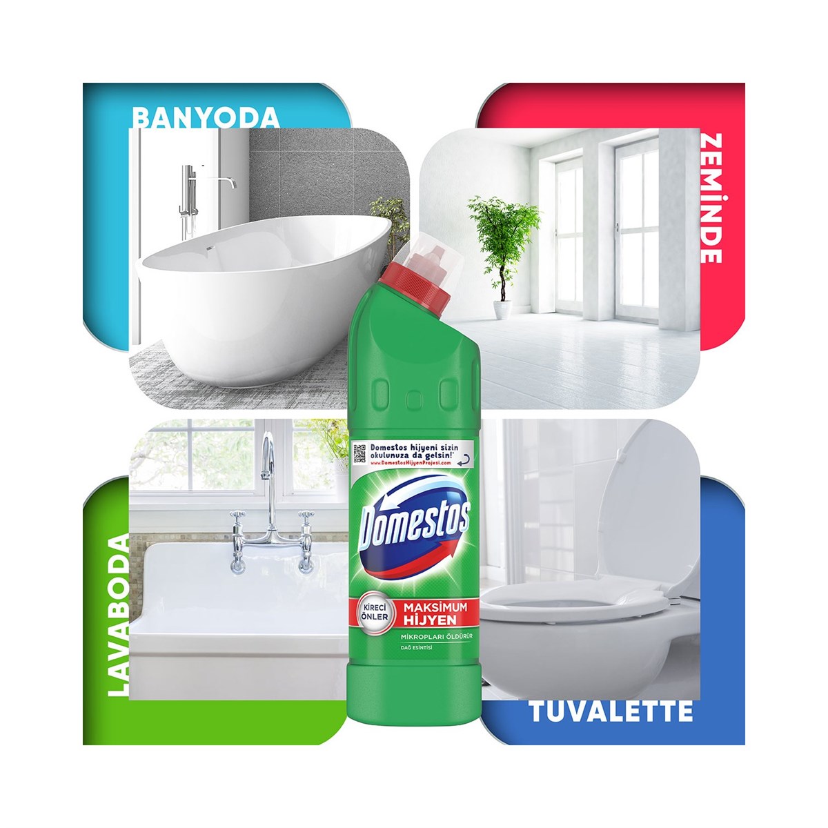 DOMESTOS ÇAMAŞIR SUYU 750ML.DAĞ ESİNTİSİ