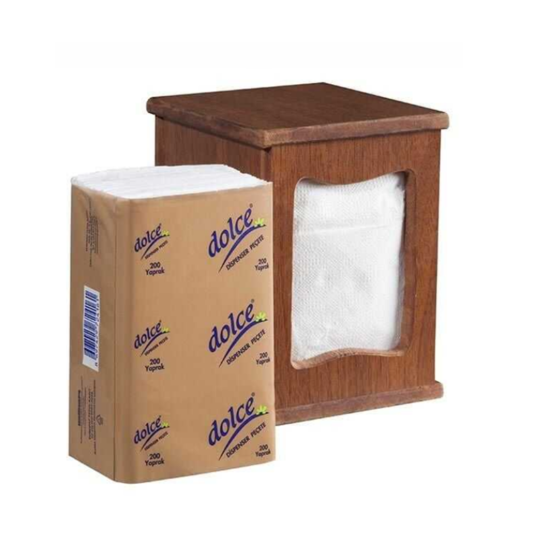 Dolce Dispenser Peçete 200'Lü 18 Paket