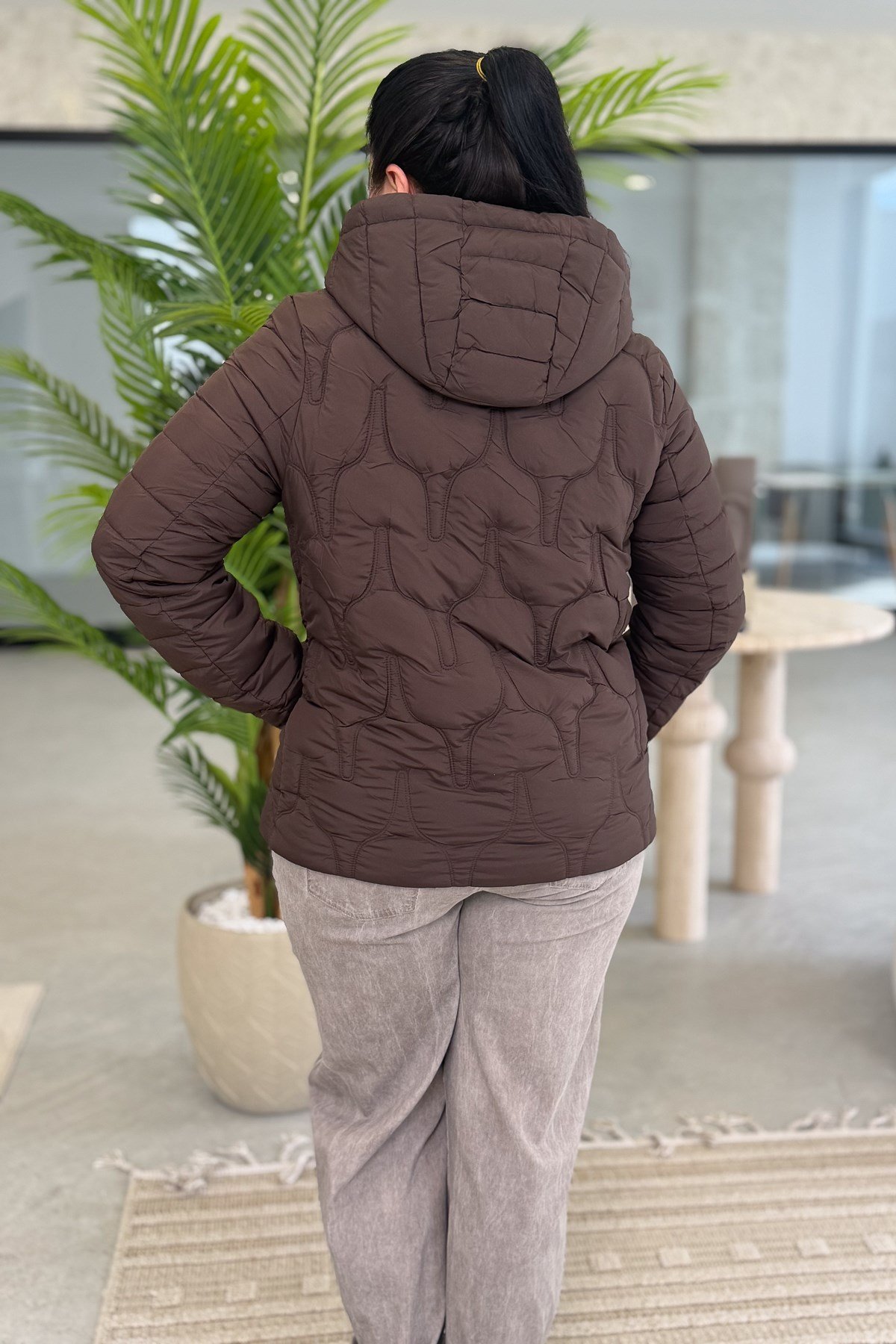 Çift Taraflı Kullanılan Anorak Mont Acı Kahve RenkMONT & KABAN