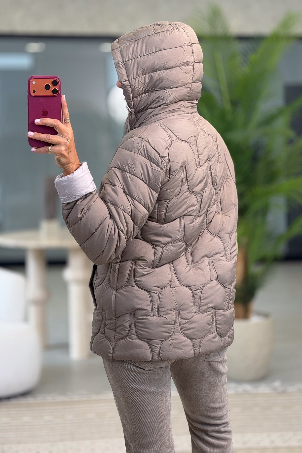 Çift Taraflı Kullanılan Anorak Mont Vizon RenkMONT & KABAN