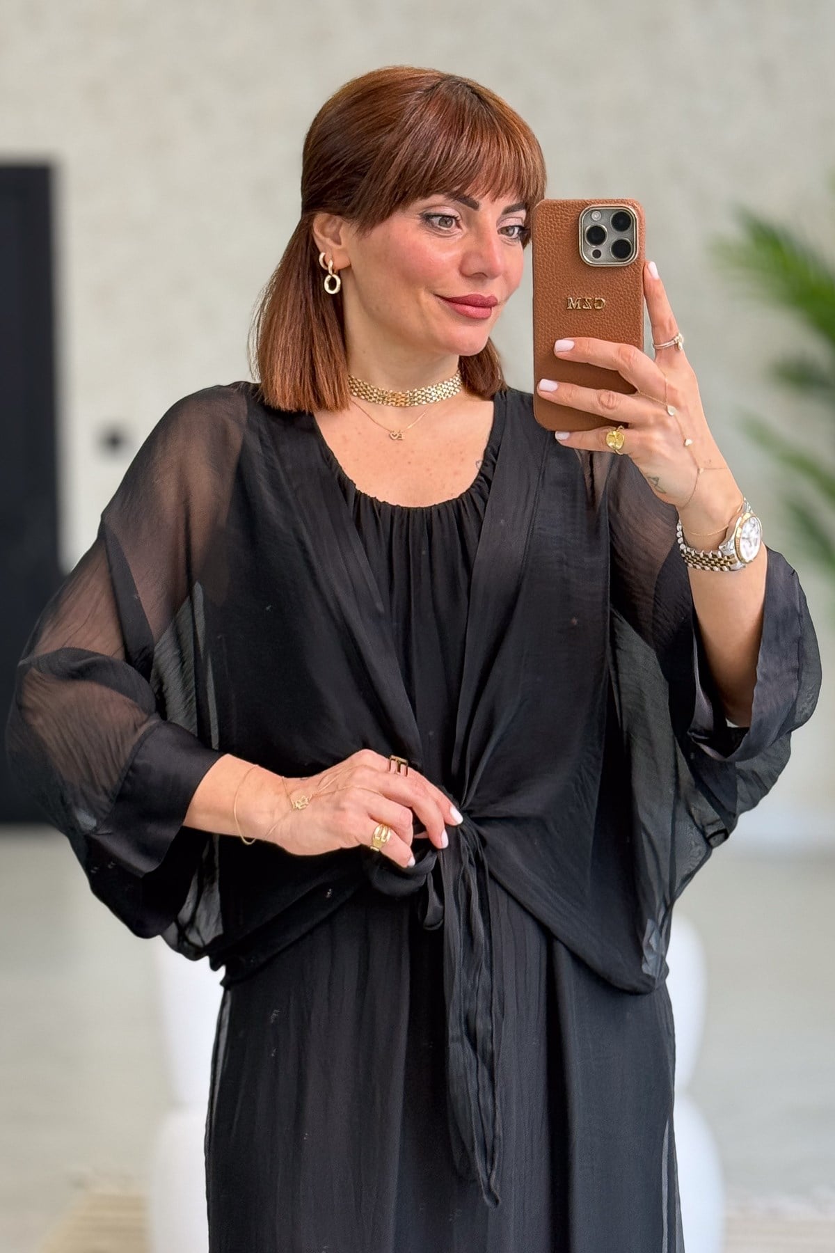 İpek Bolero Siyah RenkCEKET