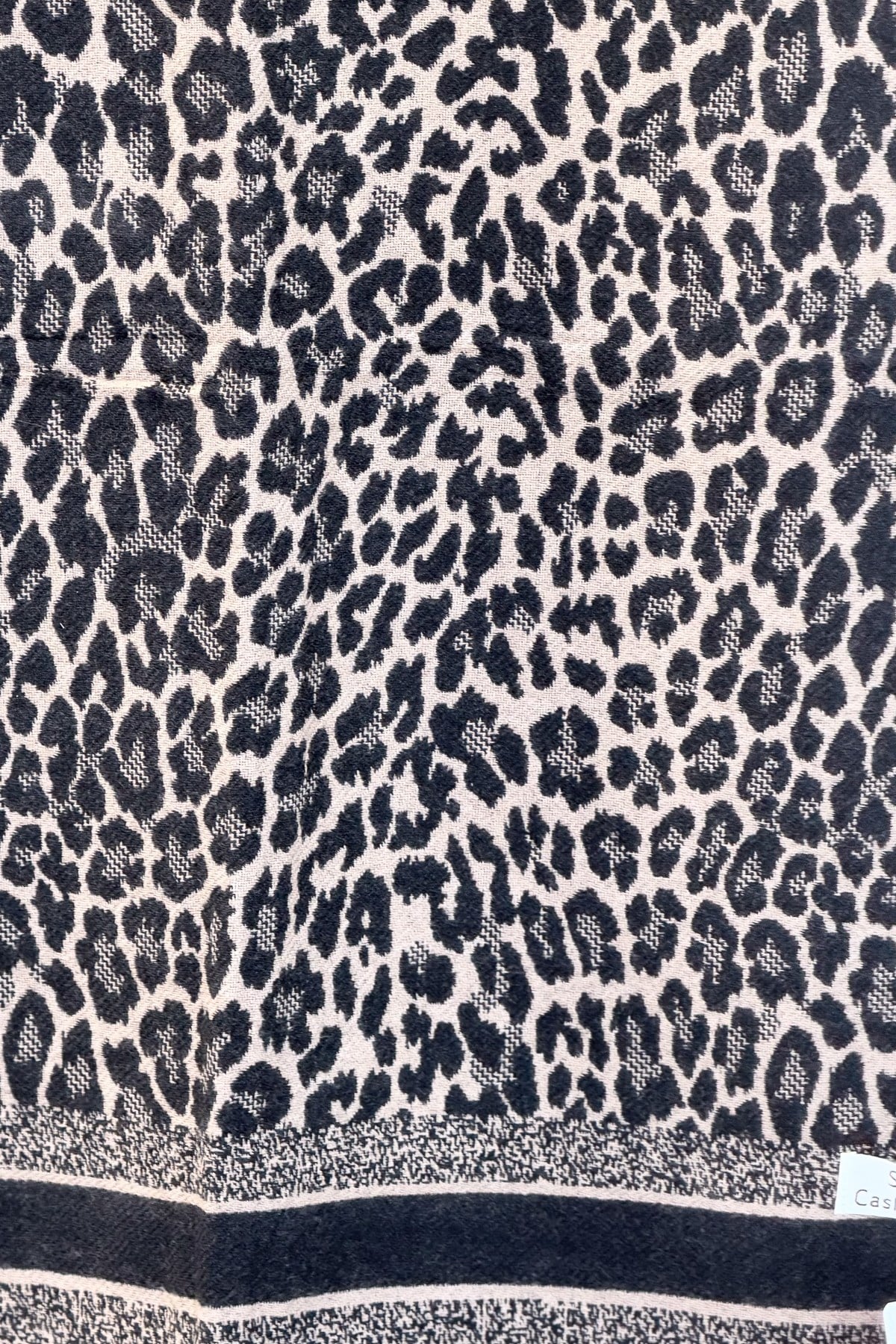 Leopar Desenli Kaşmir Şal Camel RenkŞAL & FULAR