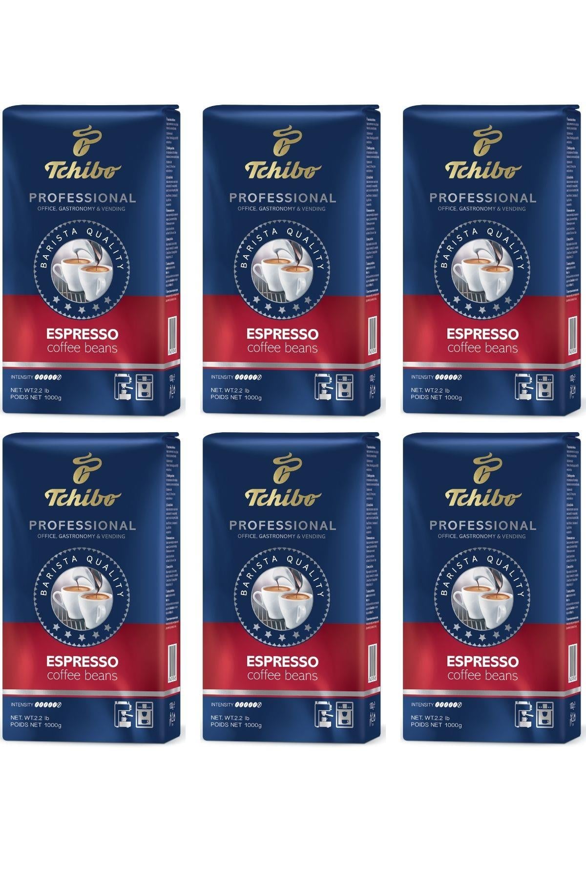 Tchibo Profesional Espresso Çekirdek Kahve 1 Kgx6 Adet