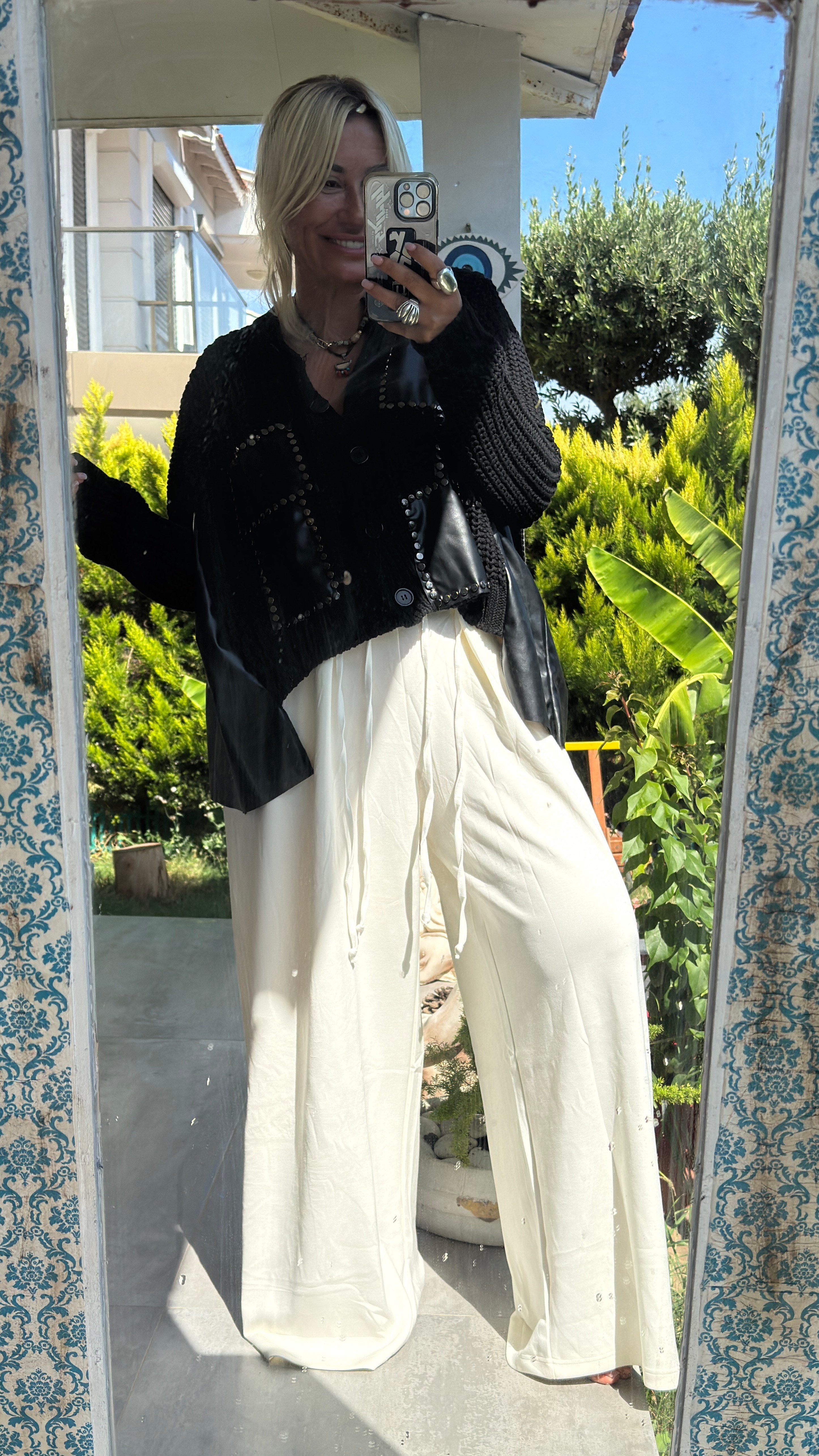 Likralı Modal Kumaş Pantolon 