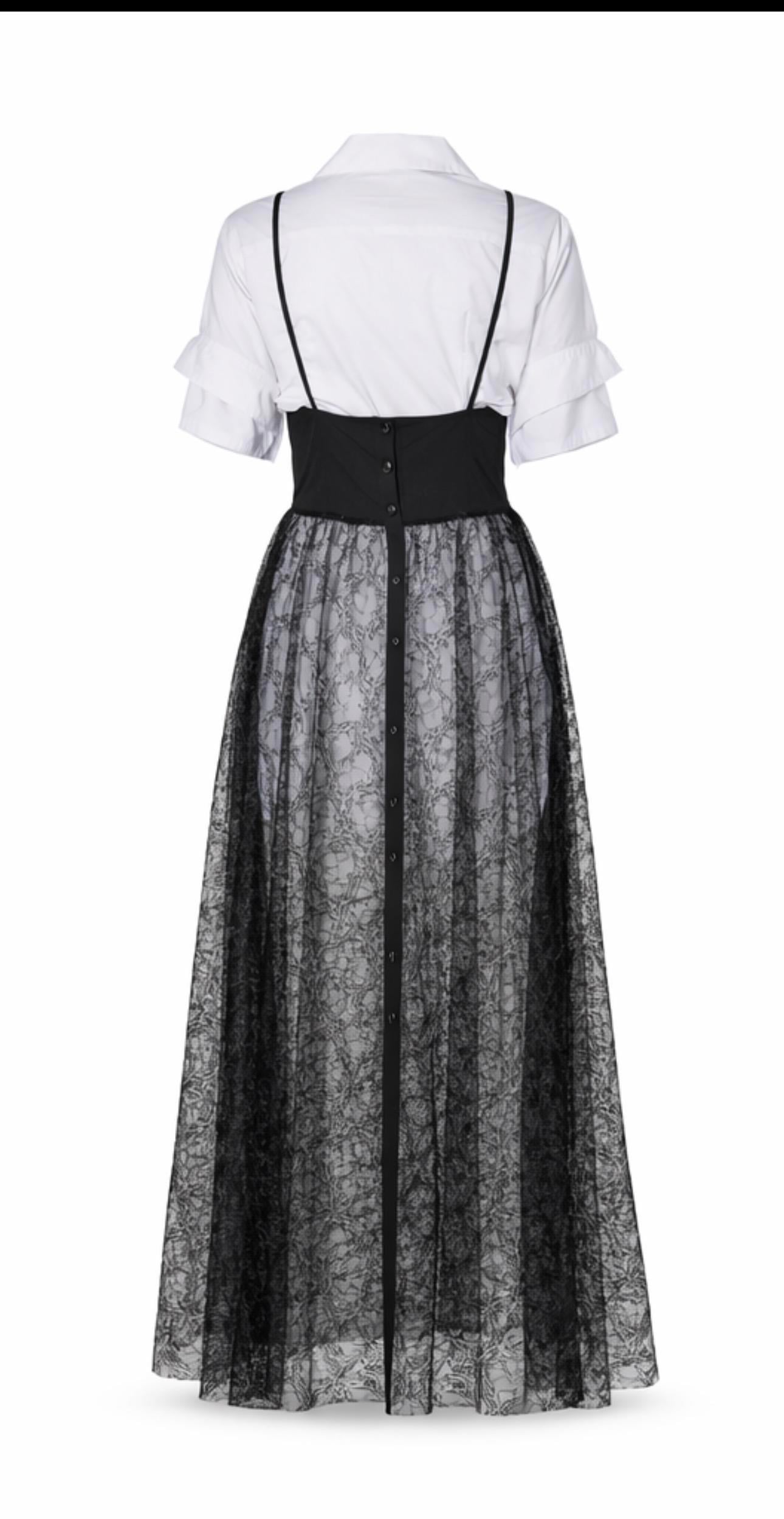 Noir Corset Elbise