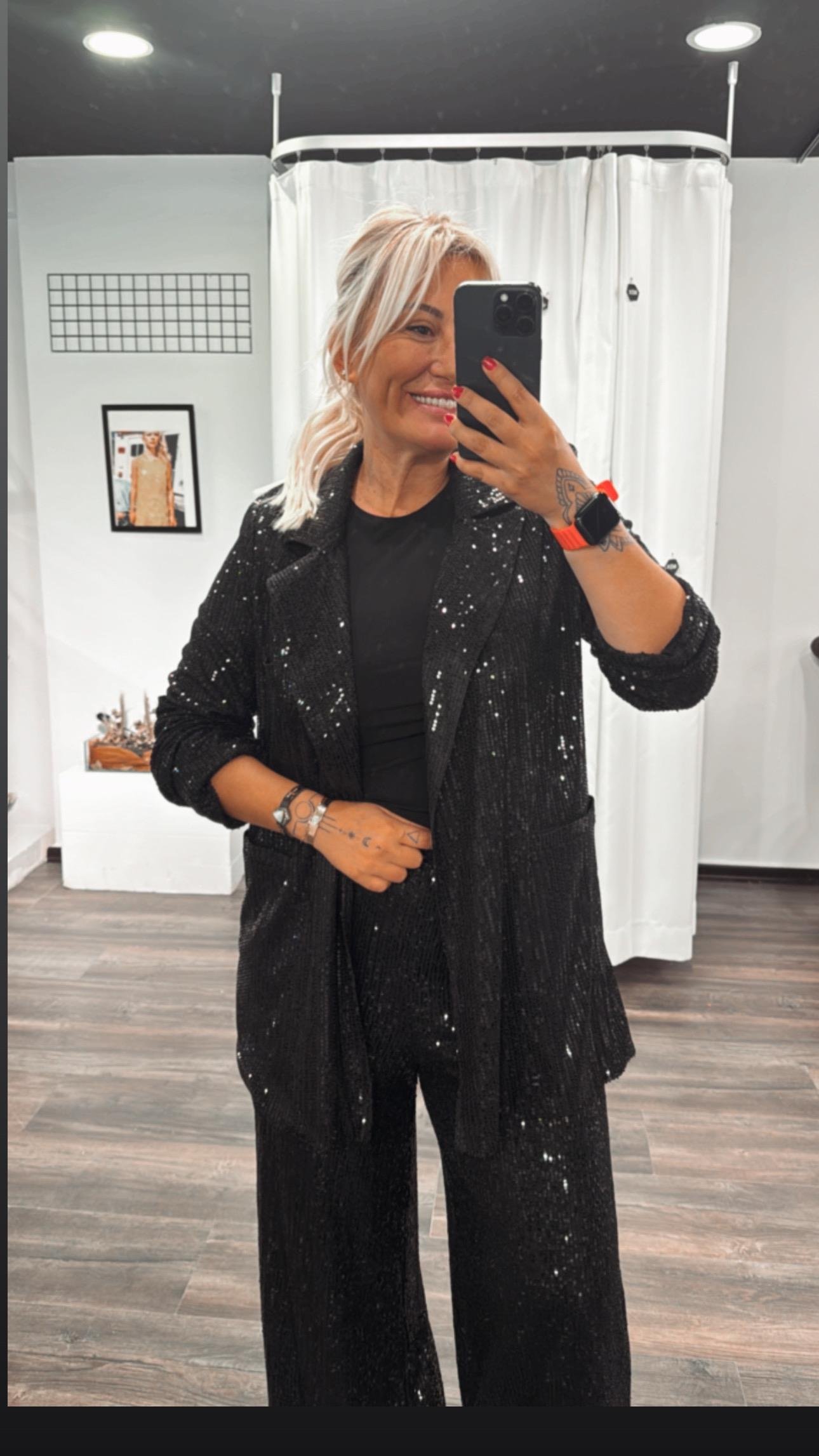 PAYETLİ BLAZER CEKET
