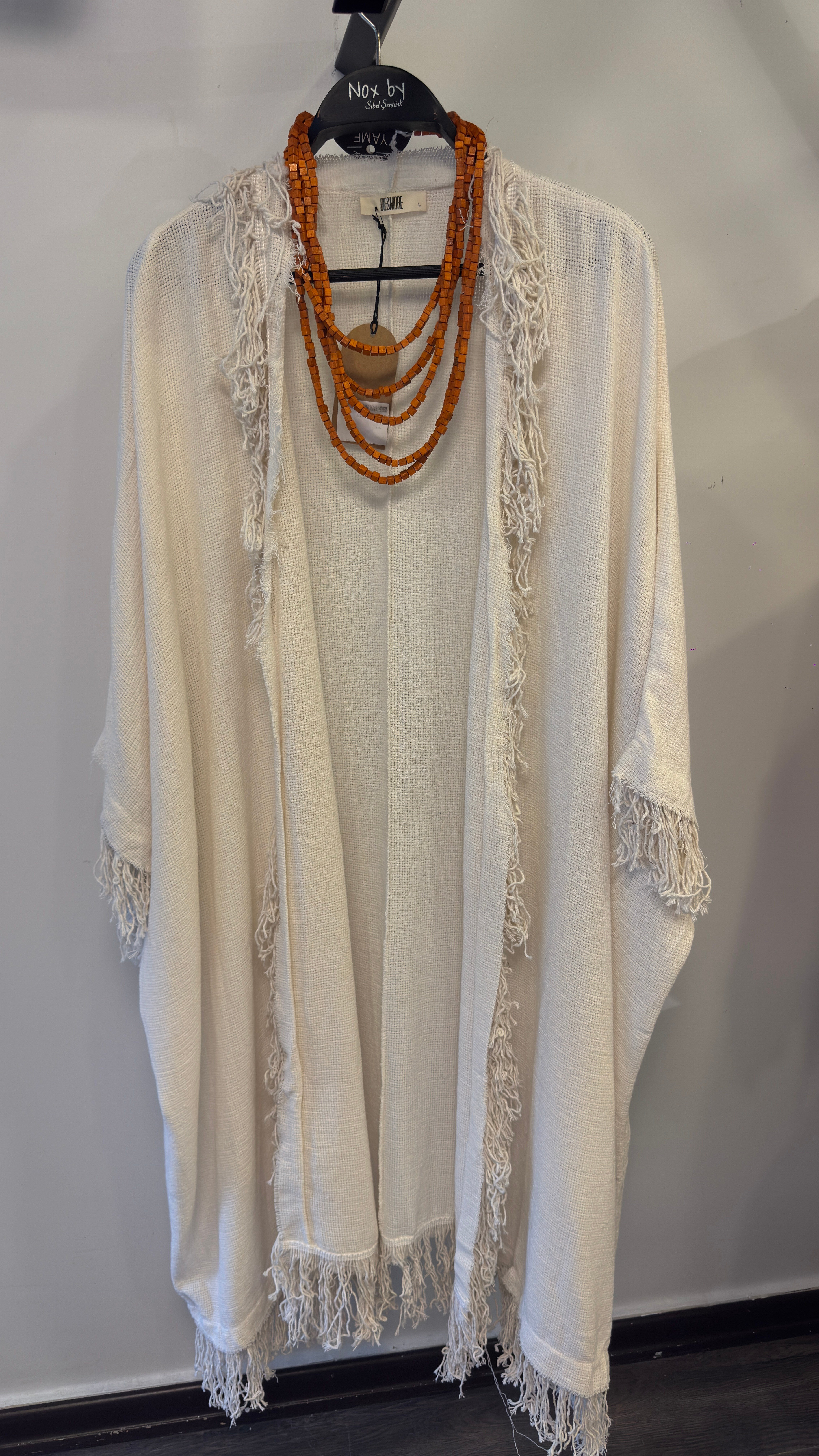 Sahara Püsküllü Kimono