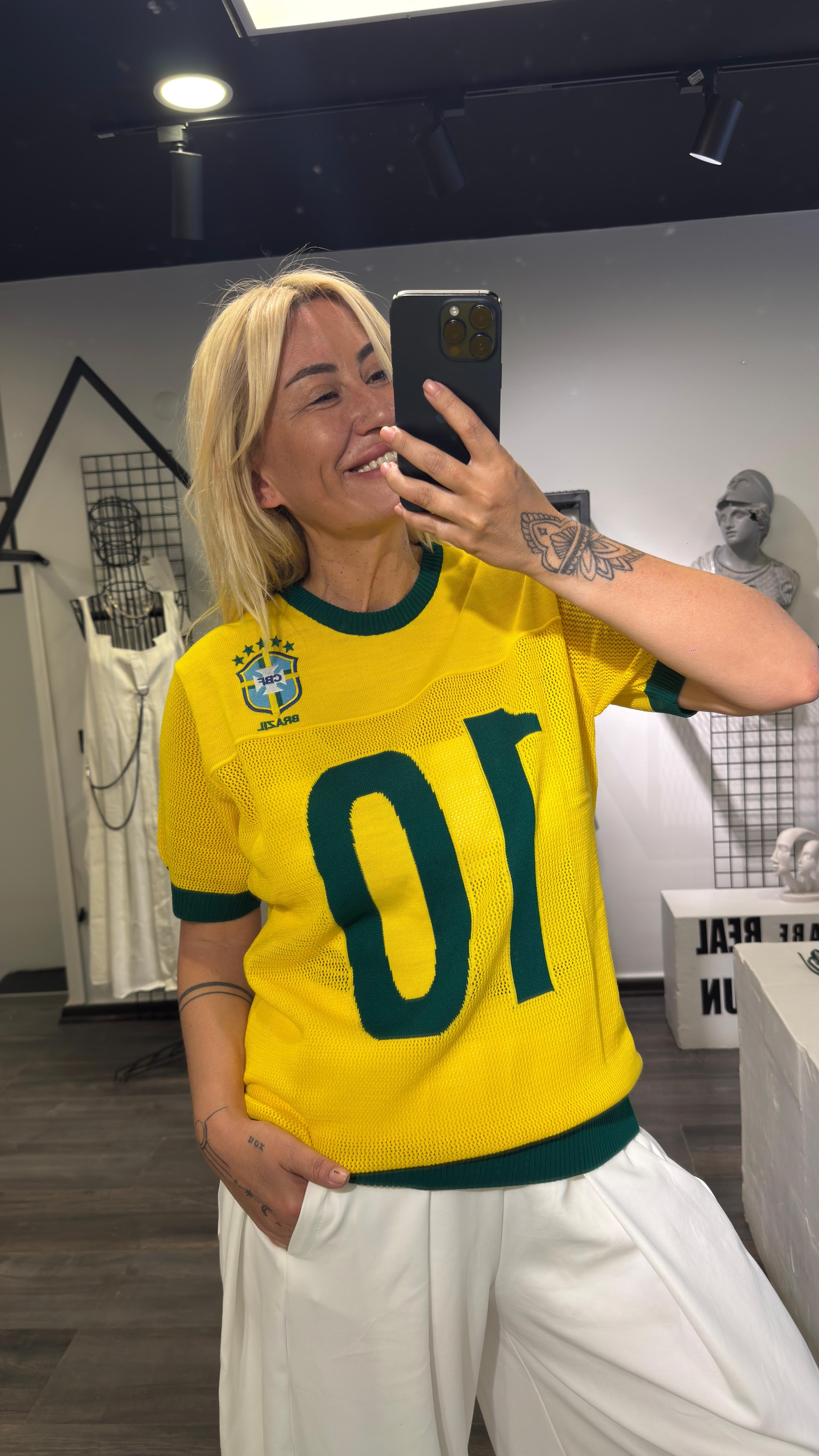SARI BRAZİL FORMA