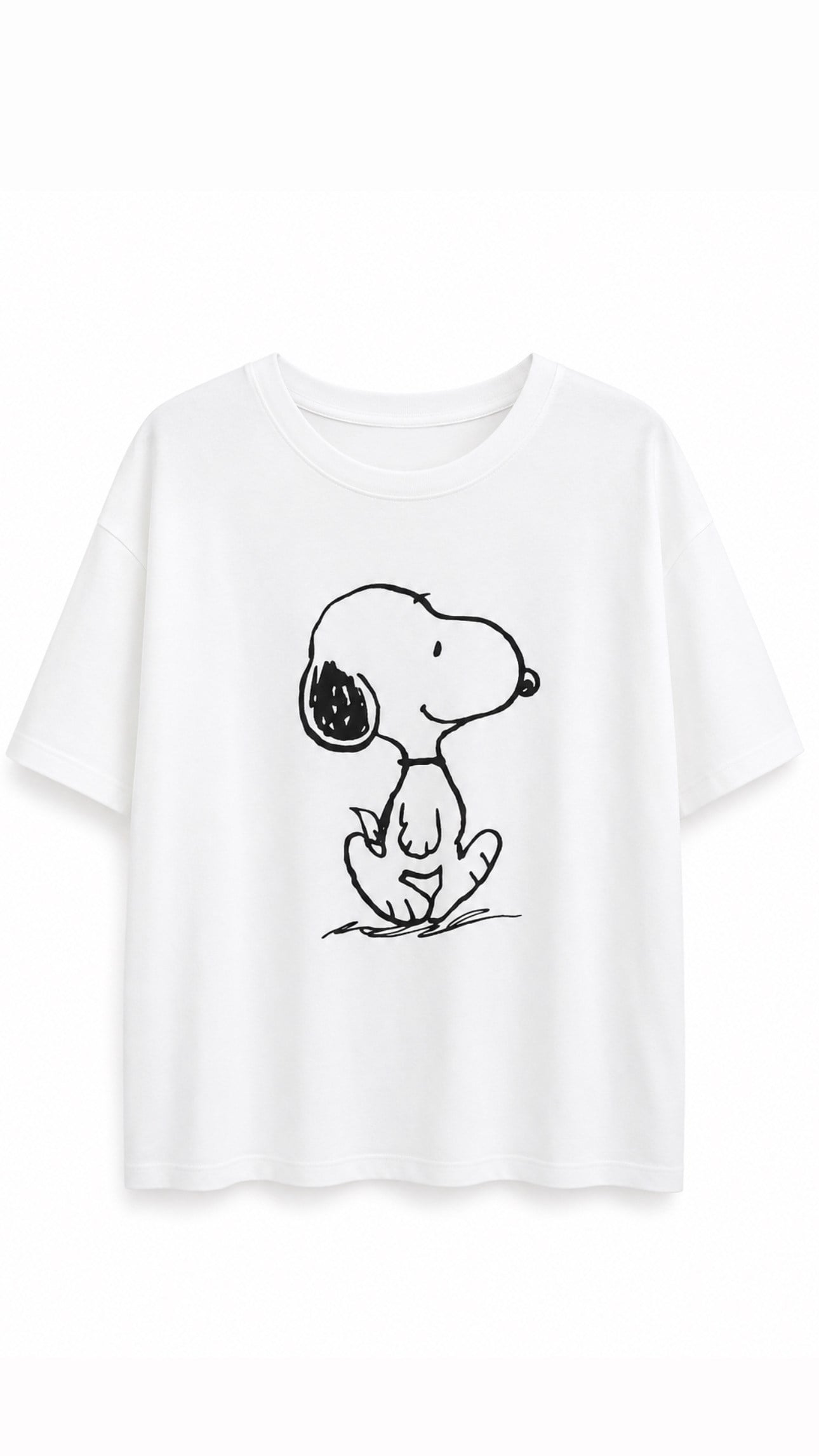 Snopy Baskılı Tshirt 