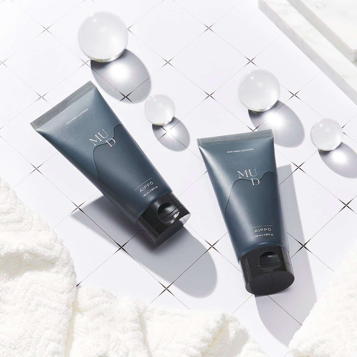 AIPPO Siyah Kil Maskesi ve Köpük Temizleyici (Mud Deep Cleanser) 130 ML