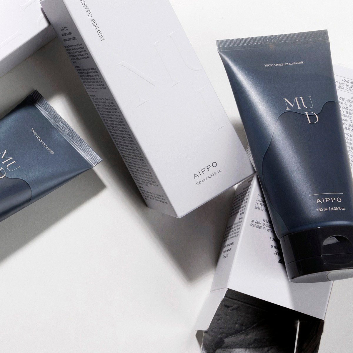 AIPPO Siyah Kil Maskesi ve Köpük Temizleyici (Mud Deep Cleanser) 130 ML