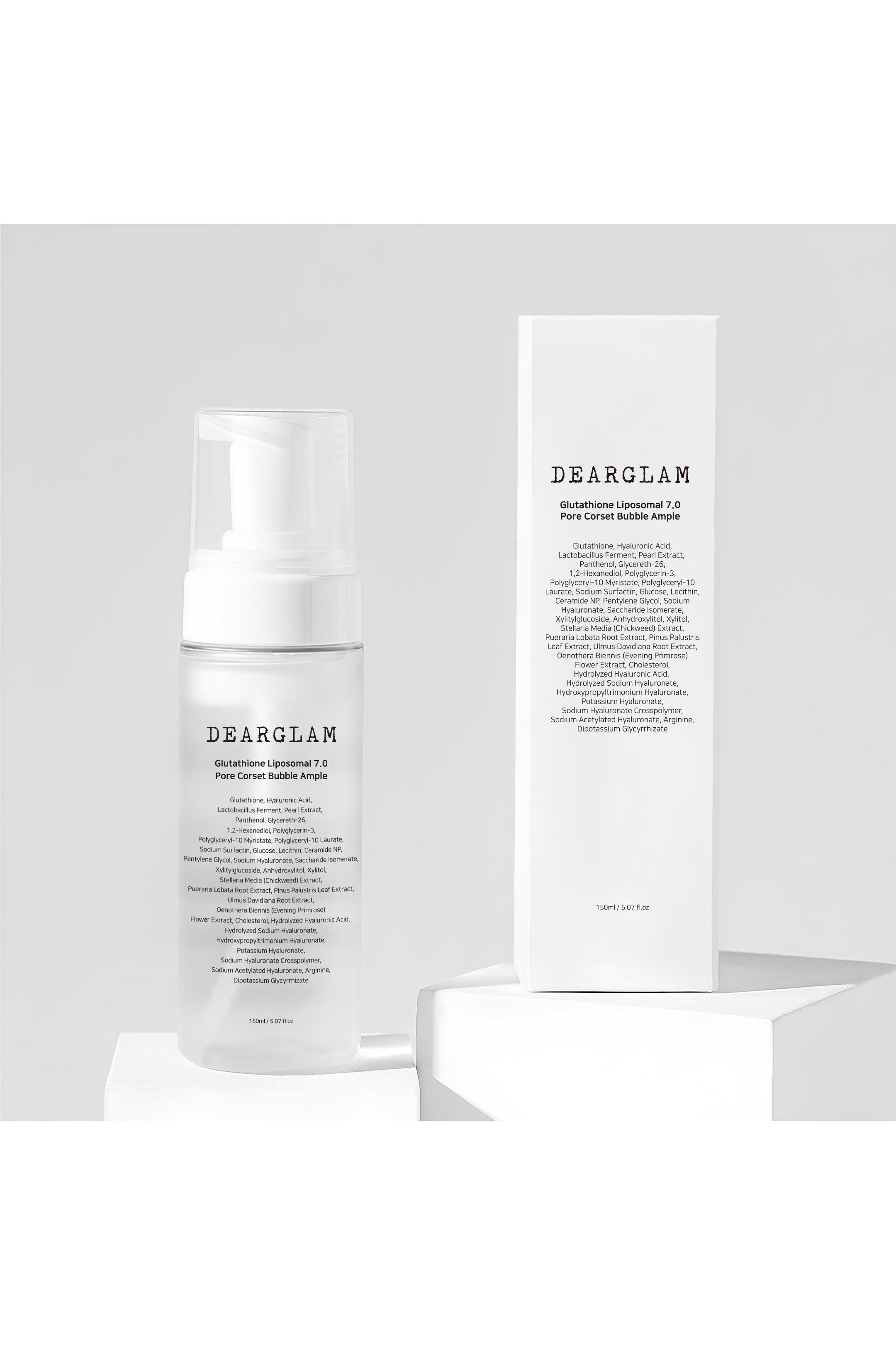 Dearglam -Gözenek Temizleyici Köpük Serum- Glutathione Liposomal 7.0 Pore Corset Bubble Ample