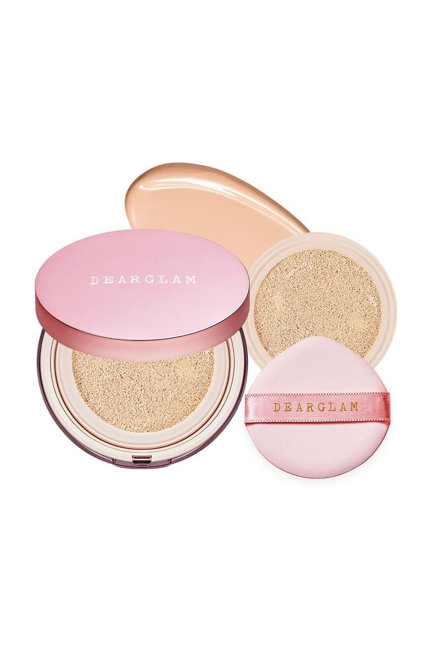 Dearglam -Işıltı Veren Cushion Fondöten Açık Bej- Glow Ampoule Radiance Cushion 21 Light Beige