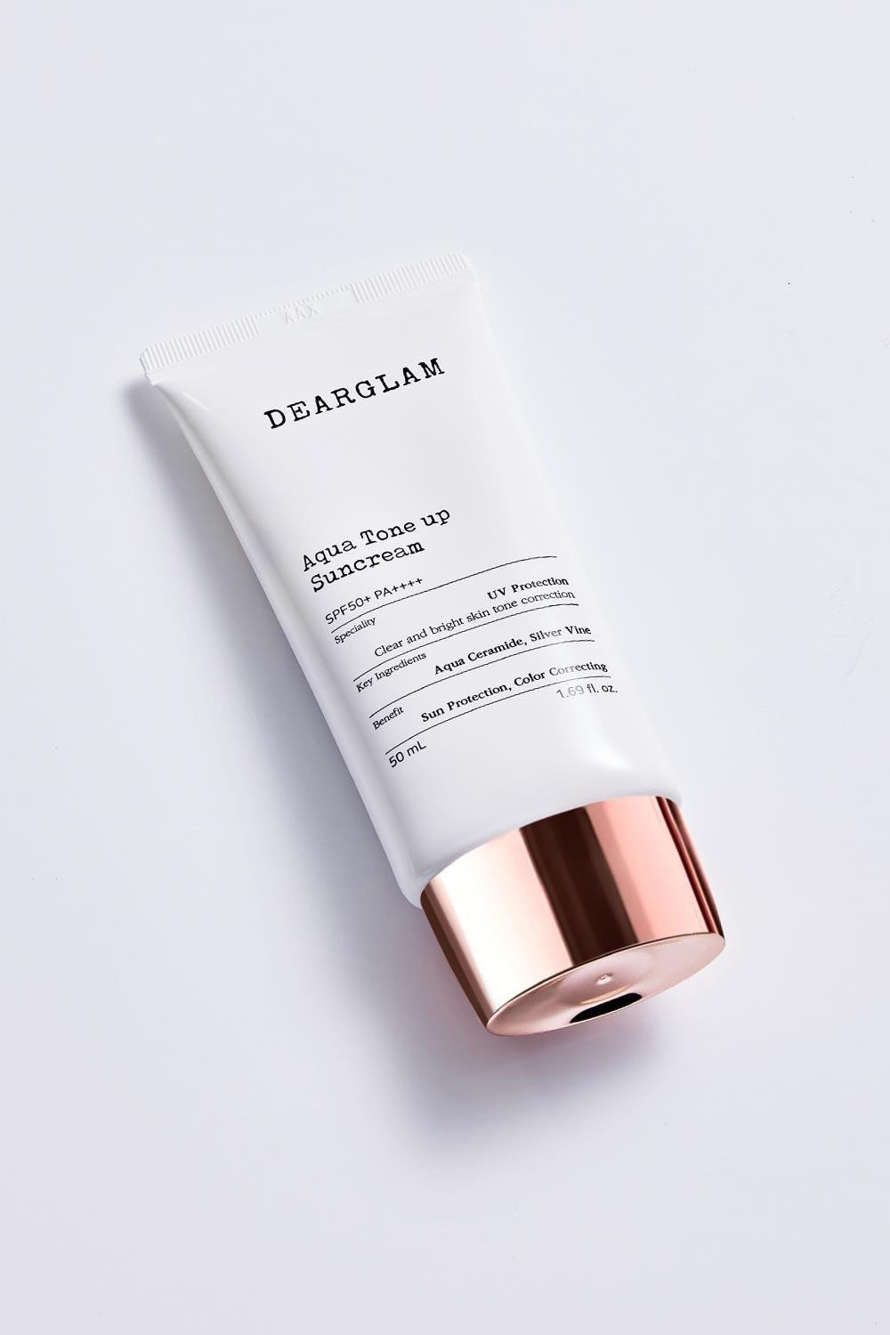 Dearglam -Ton Eşitleyici Güneş Kremi- Aqua Tone Up Sun Cream