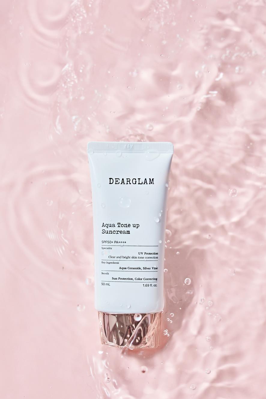 Dearglam -Ton Eşitleyici Güneş Kremi- Aqua Tone Up Sun Cream