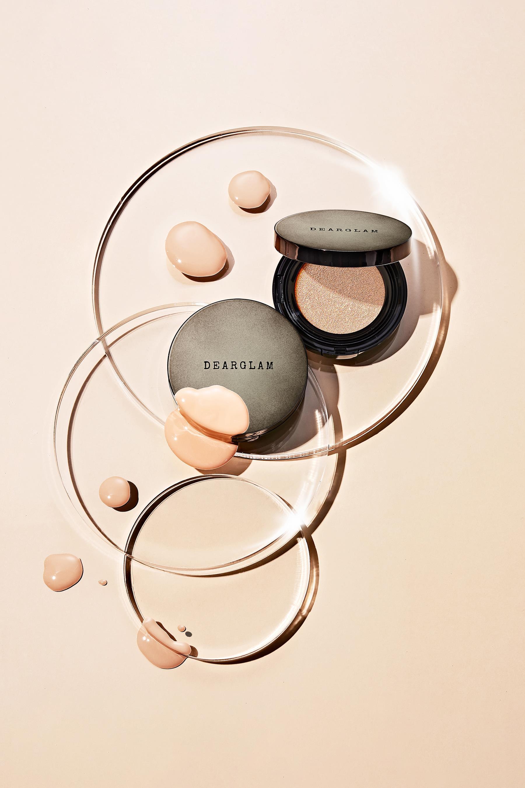 Dearglam -Ultra İnce Cushion Fondöten Açık Bej- Ultra Thin Cover Cushion 21 Light Beige
