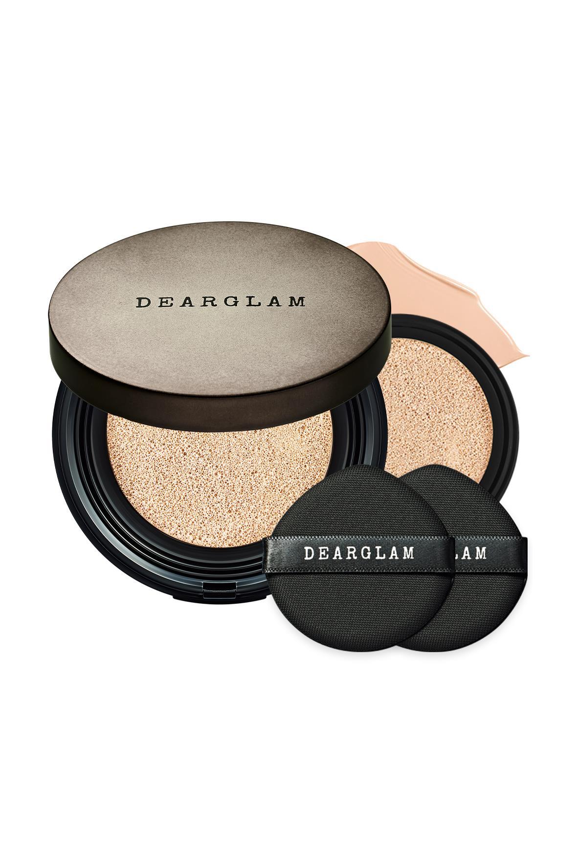 Dearglam -Ultra İnce Cushion Fondöten Açık Bej- Ultra Thin Cover Cushion 21 Light Beige