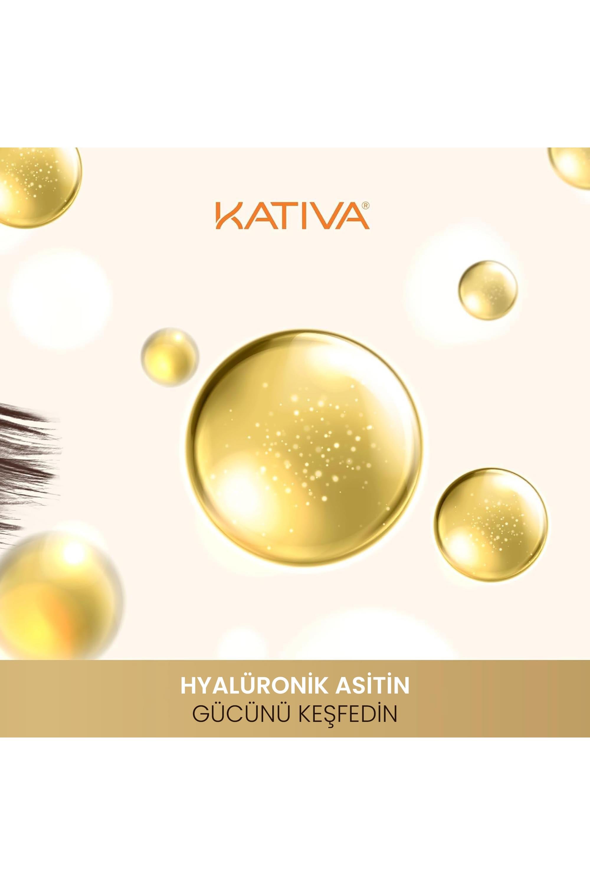 Kativa Brazilian Straightening Kit - Brezilya Keratin Doğal ve Vegan Saç Düzleştirme Seti