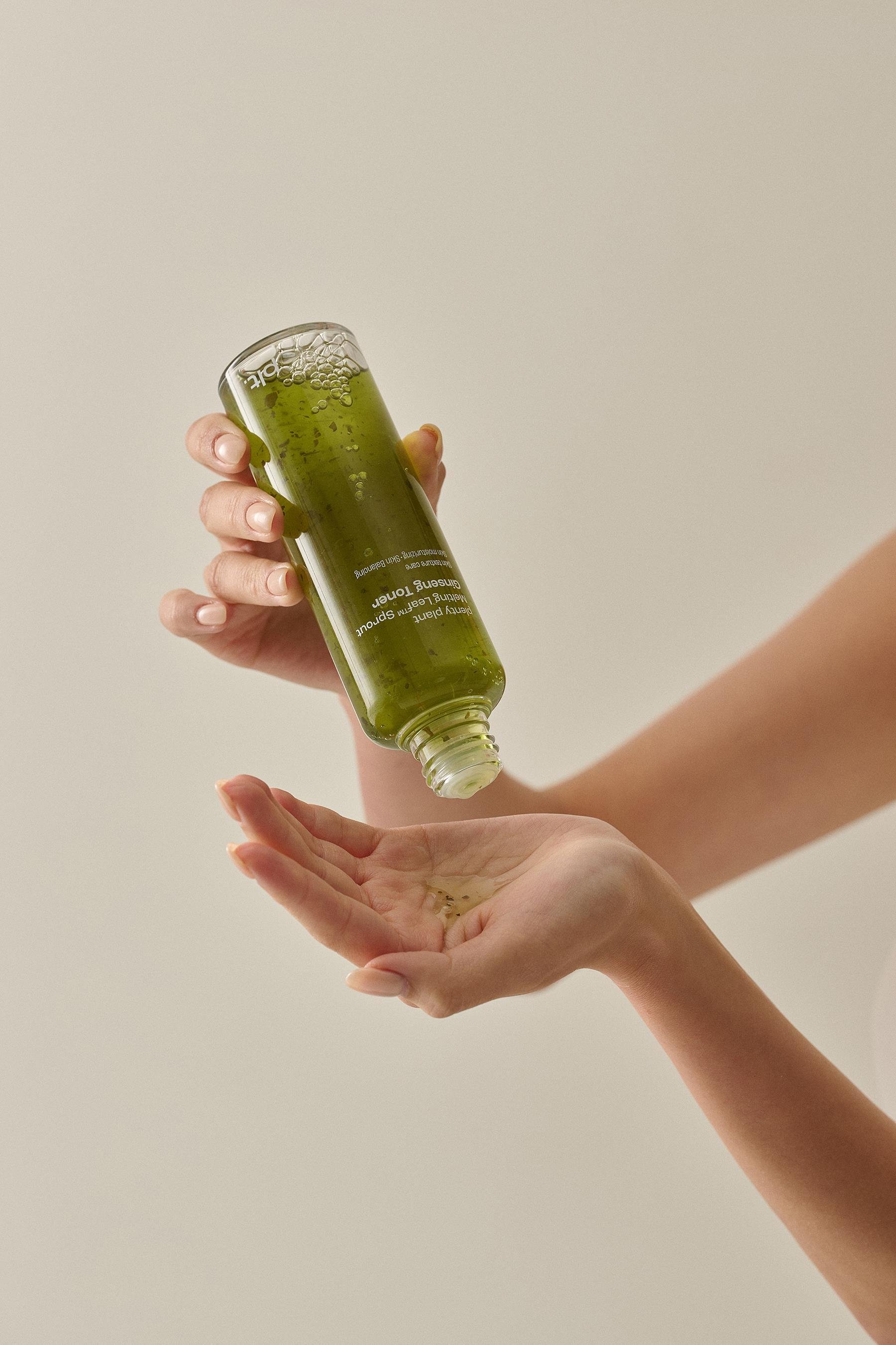Plenty Plant Melting Leaf Sprout Ginseng Toner