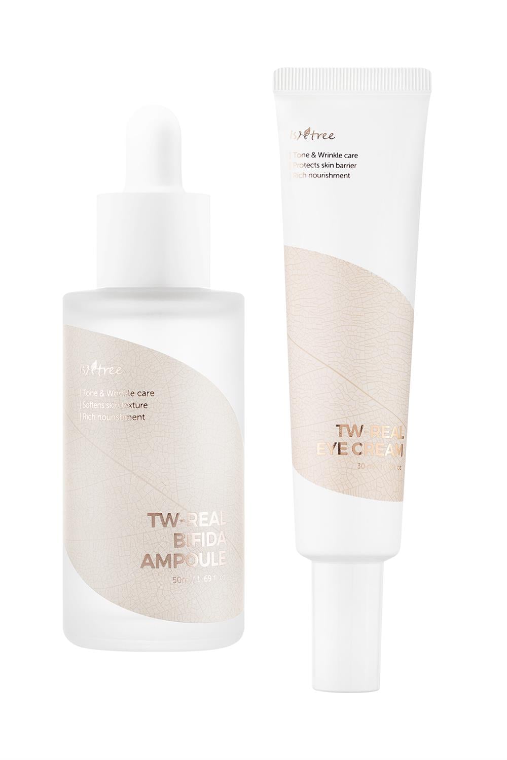TW-REAL BIFIDA Yaşlanma Karşıtı Bakım Seti (TW-Real BIFIDA Özlü Yaşlanma Karşıtı, Aydınlatıcı Serum 50 ML ve Göz Altı Kremi 30 ML)