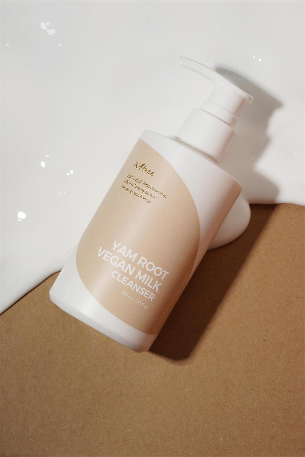 Yam Root Vegan Milk Cleanser (Yam Kökü Özlü Vegan Temizleyici Süt) 220 ML