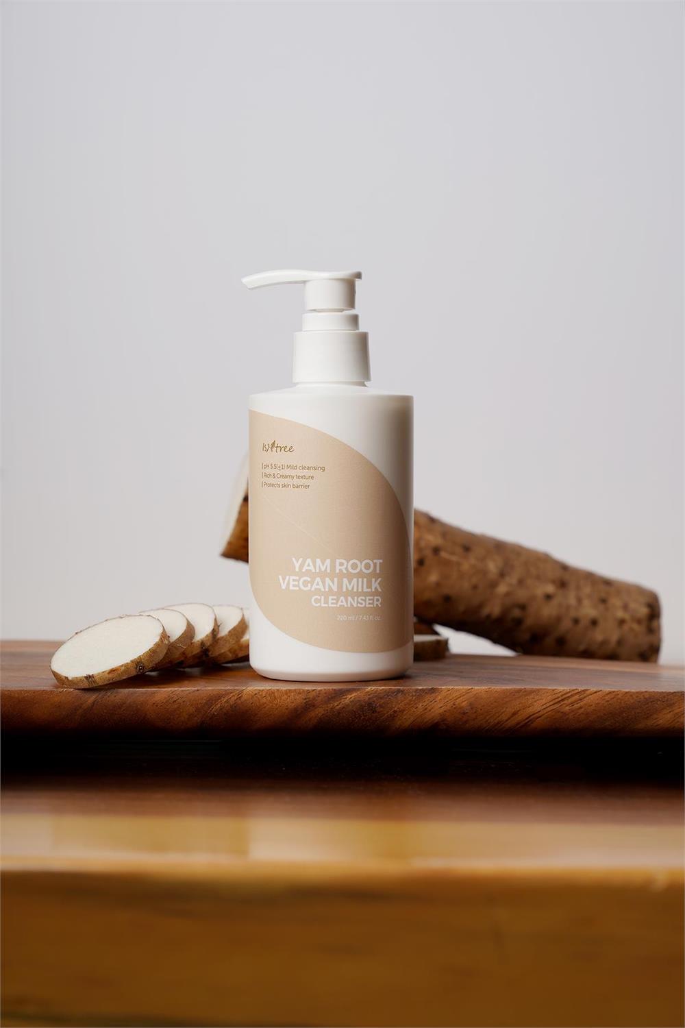 Yam Root Vegan Milk Cleanser (Yam Kökü Özlü Vegan Temizleyici Süt) 220 ML