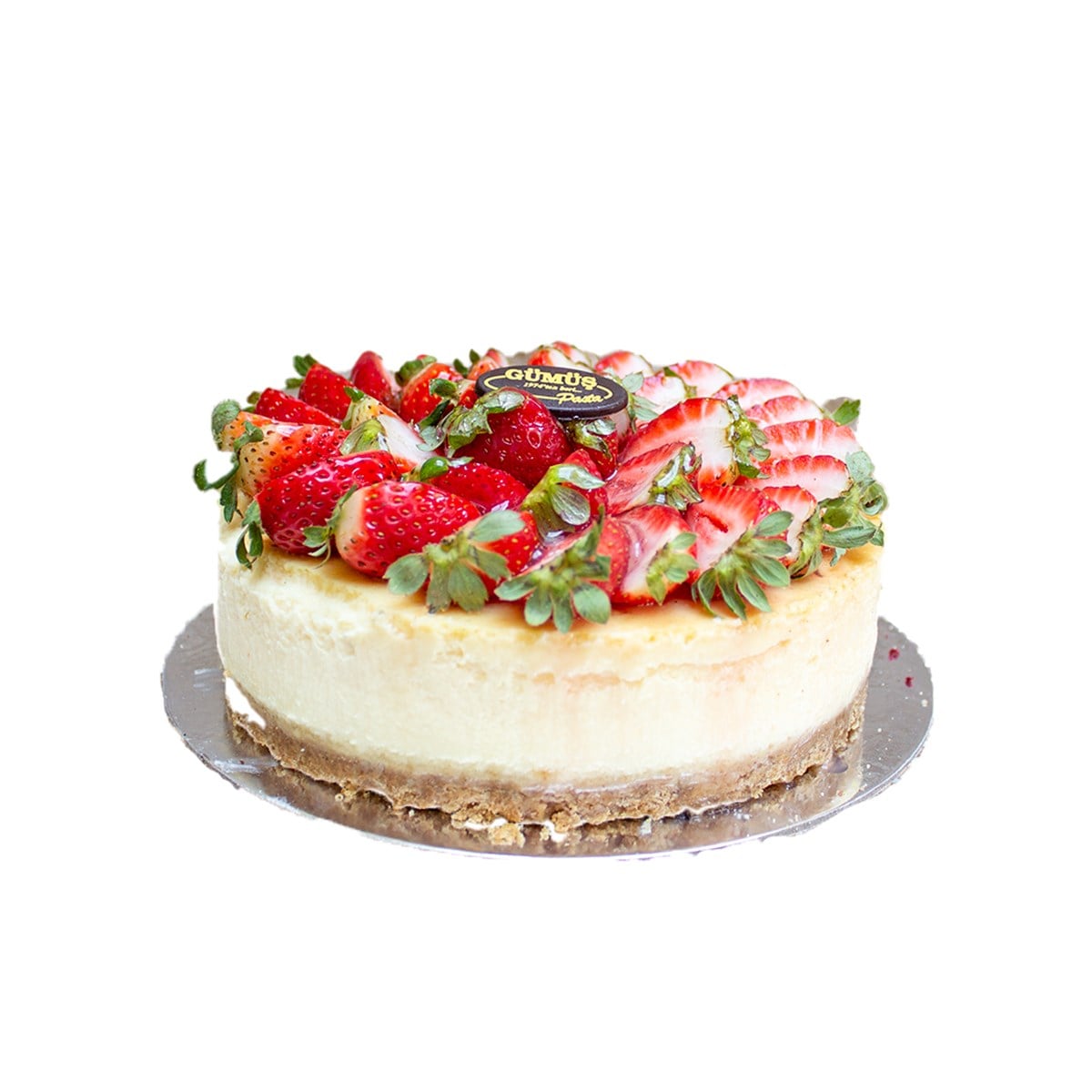 Çilekli Cheesecake Yaş Pasta