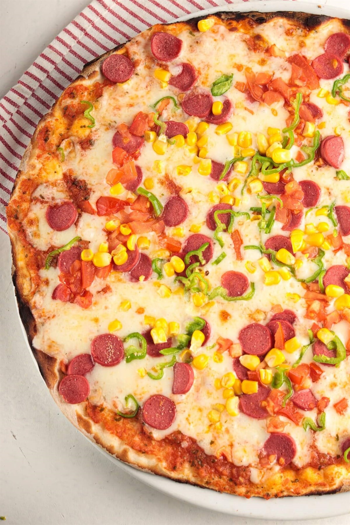 Sosisli Pizza
