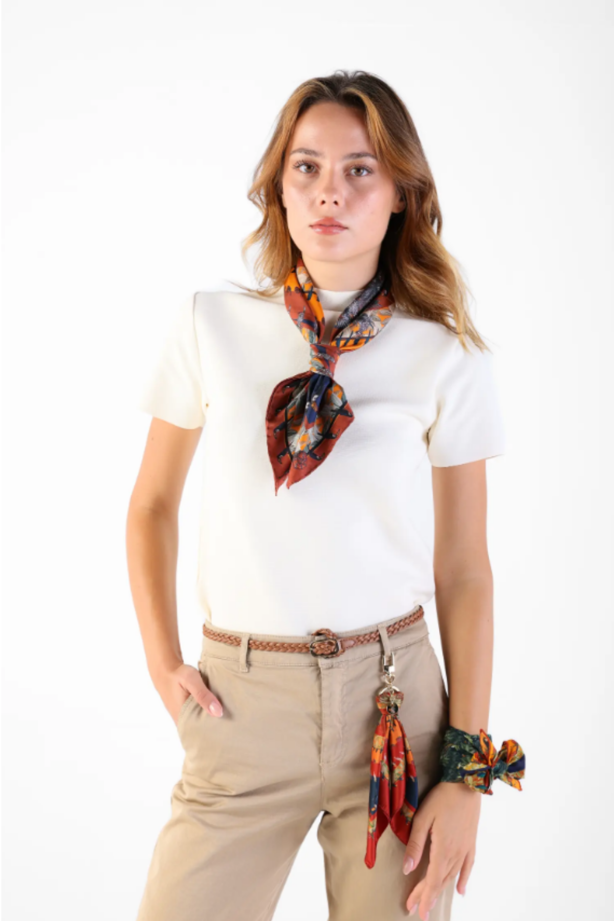 8 Maison Blooming Path Çanta Charm / Anahtarlık