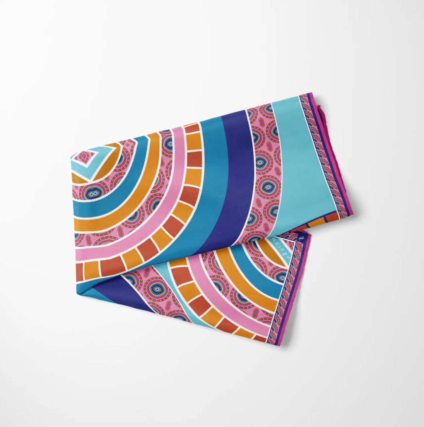 8 Maison Colorful Twill İpek Pareo