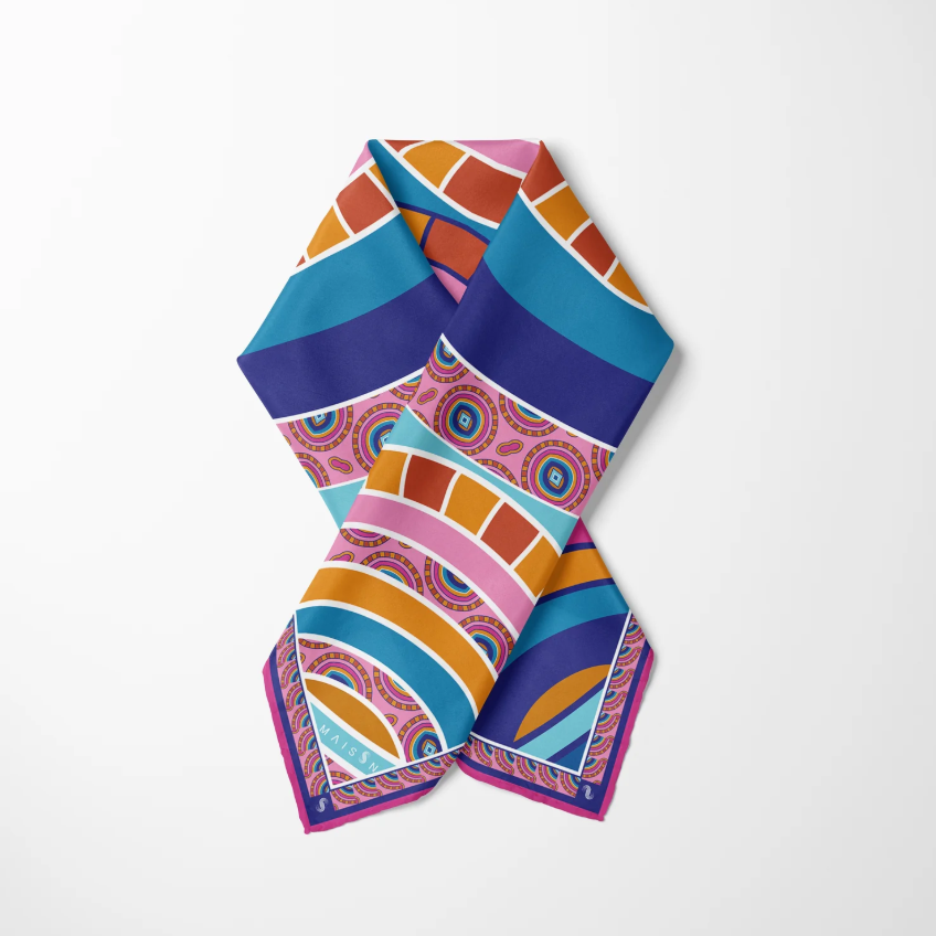 8 Maison Colorful Twill İpek Pareo