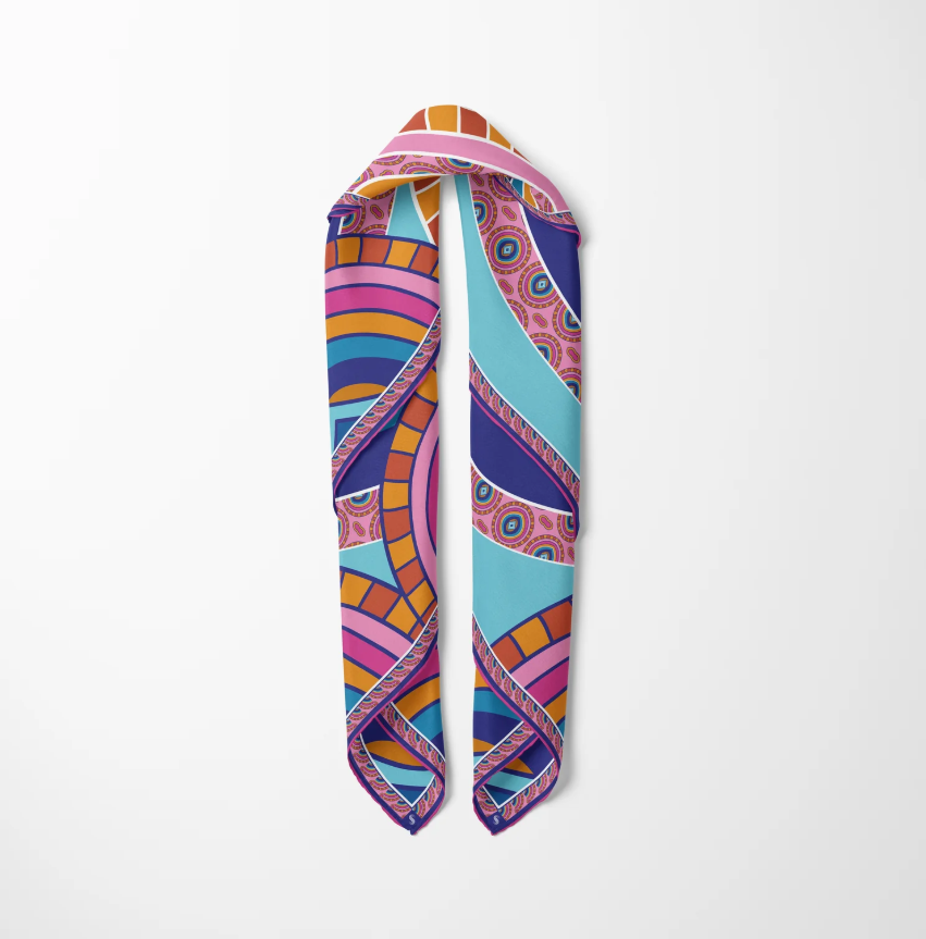 8 Maison Colorful Twill İpek Pareo