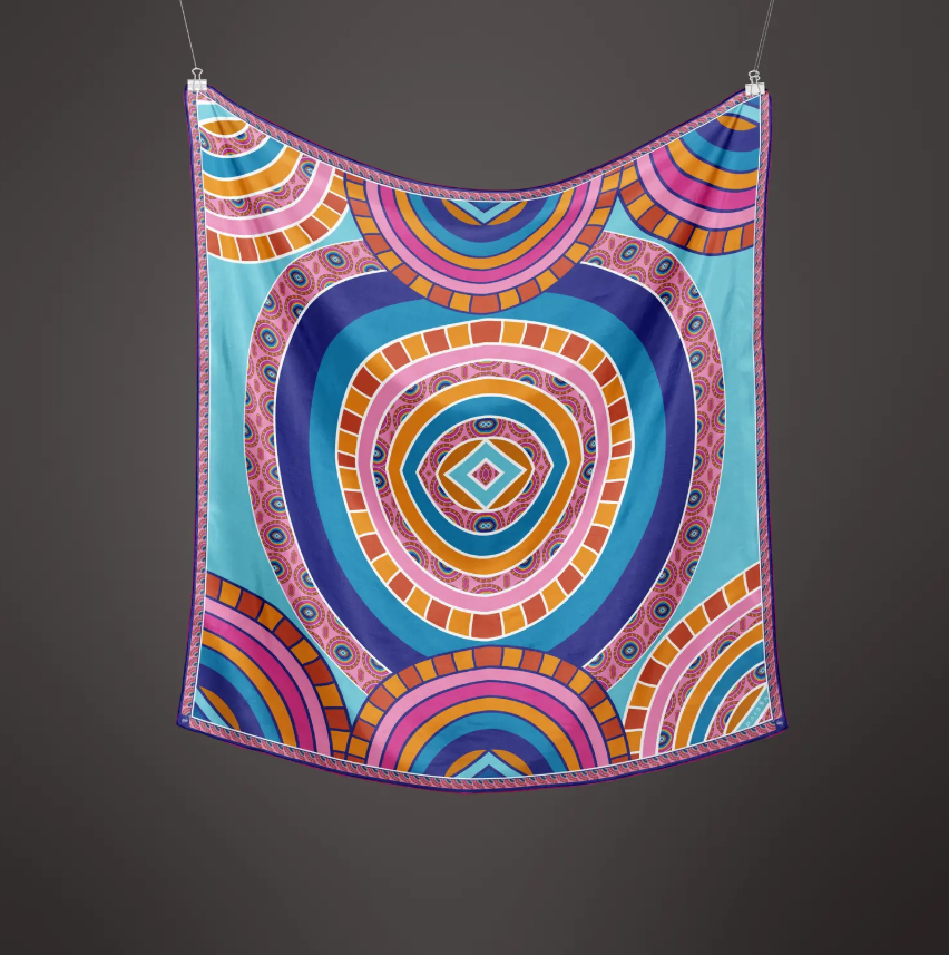 8 Maison Colorful Twill İpek Pareo