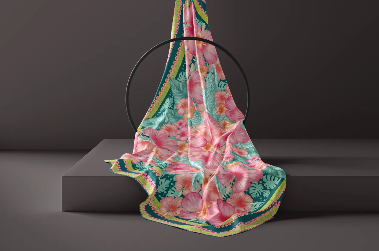 8 Maison Elegance Twill İpek Pareo