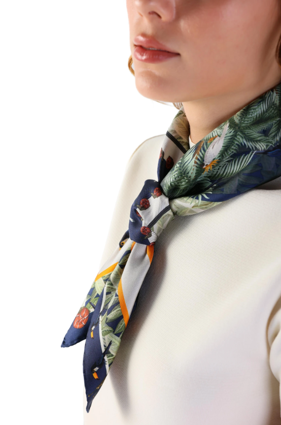 8 Maison Silk Blossom İpek Pareo
