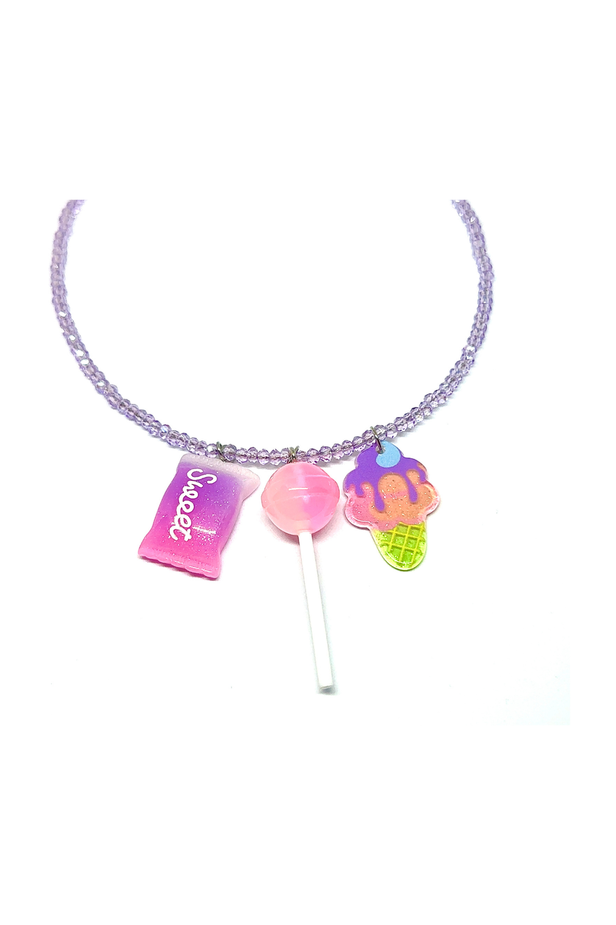 Bruja Kids Pembe Lolipop Charm  Kolye
