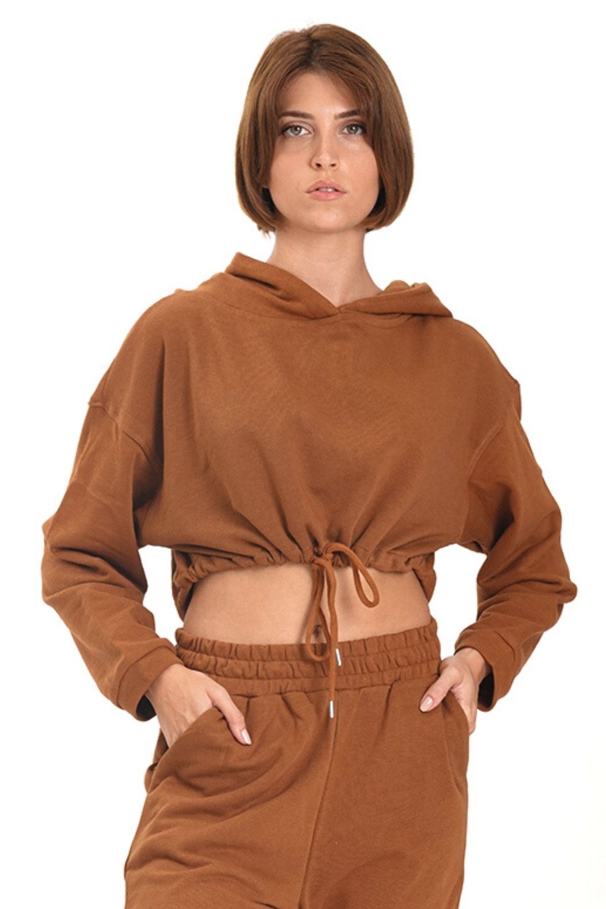 Crop Sweatshirt Tarçın