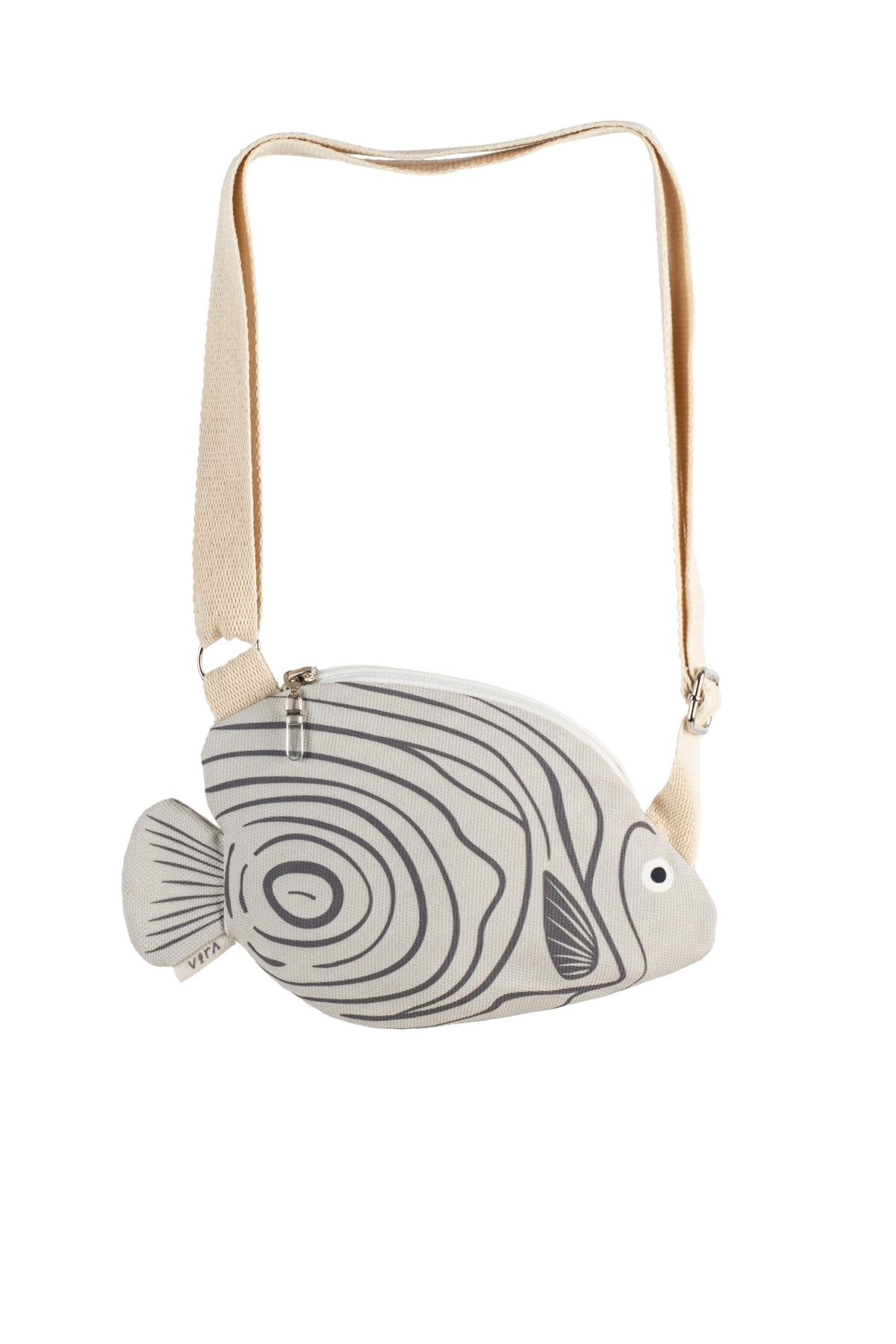 Design Vira Bej Emperor Angelfish Çanta