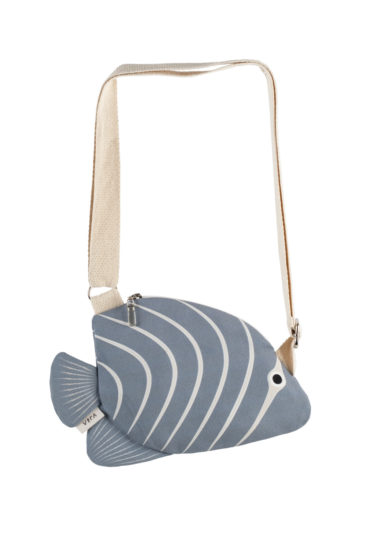 Design Vira Gri Regal Angelfish Çanta