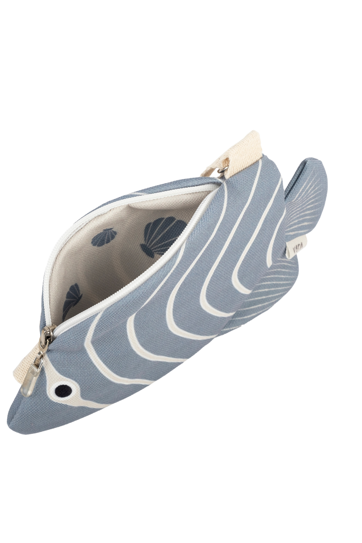 Design Vira Gri Regal Angelfish Çanta